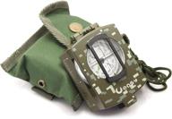 🧭 ueasy military compass - prismatic sighting, waterproof professional handheld compass for scouts, hunting, camping, sailing, navigation, and hiking логотип