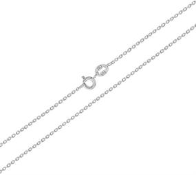 img 1 attached to Sterling Silver Pendant Necklace - Girls' Jewelry for Necklaces & Pendants