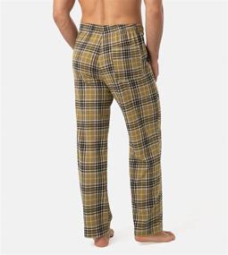 img 3 attached to LAPASA Flannel Bottoms Pockets Drawstring Men's Clothing