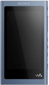 img 3 attached to 🎧 Тонкий музыкальный плеер Sony NW-A55 16GB Walkman Hi-Res Digital (Moonlight Blue) с прочным чехлом Knox Gear Hardshell и дополнительной картой памяти microSDHC на 16 ГБ (3 предмета)