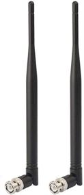 img 4 attached to 🎙️ Bingfu UHF Wireless Microphone Receiver Antenna – 400MHz-960MHz BNC Male Antenna (2-Pack) – Ideal for Wireless Mic System, Remote Digital Audio Receiver, UHF Ham Radio Tuner