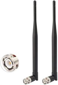 img 3 attached to 🎙️ Bingfu UHF Wireless Microphone Receiver Antenna – 400MHz-960MHz BNC Male Antenna (2-Pack) – Ideal for Wireless Mic System, Remote Digital Audio Receiver, UHF Ham Radio Tuner