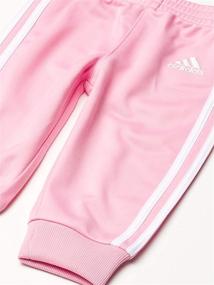 img 2 attached to 👧 Стильный комплект от adidas для девочки с курткой на молнии и брюками - идеально подходит для активных малышей!