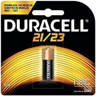 🔋 duracell security 21/23 6-pack, 1 count logo