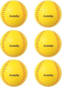 img 4 attached to 🔵 Avesfer 11-inch Foam Practice Baseballs: Perfect for Training, Hitting, and Stress Relief - Pack of 6