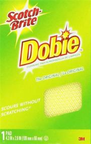 img 2 attached to 🧽 Scotch-Brite Dobie Cleaning Pads (6-Pack) [Packaging May Differ]