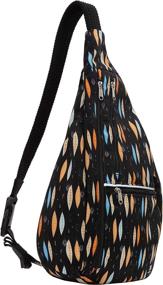 img 4 attached to 🎒 Ambry Women's Rope Sling Backpack: Ideal for Small Laptops, Tablets, Travel, Commuting, and School, Great Purse Bag Option