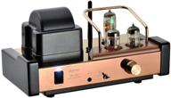 🎧 dared mp-5bt hifi vacuum tube amplifier – audiophiles stereo integrated amp, hybrid bluetooth/usb dac/line input, 25w x 2 output, with 6n11, 6n21, 6e21 tubes logo