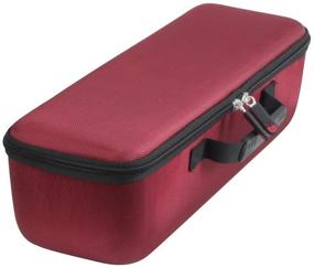 img 3 attached to Hermitshell Hard Travel Case Fits Sony SRS-XB41 Portable Wireless Bluetooth Speaker (Red)