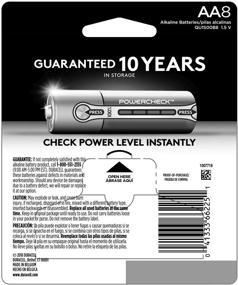 img 3 attached to Duracell Quantum AA Alkaline Batteries - High-Performance, Long-Lasting Double A Battery for Home and Office Use - Pack of 8