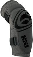 🚵 ixs unisex carve evo+ elbow guard: breathable moisture-wicking protection for mountain biking - grey, xl логотип