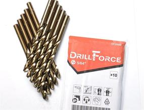 img 3 attached to 🔧 DRILLFORCE High-Quality Aluminum Cutting Tools for General Purpose Drilling