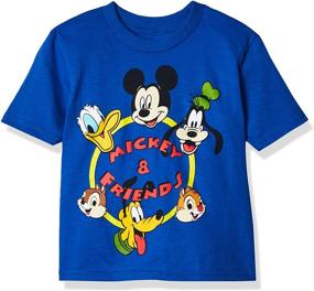 img 3 attached to Disney Little Toddler Mickey T Shirt Boys' Clothing and Tops, Tees & Shirts