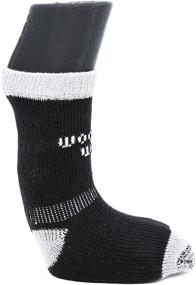 img 3 attached to 🐾 Woodrow Wear Power Paws Greyhound Edition Dog Socks - Black Grey, XL - Ideal for 95-120 lb Dogs