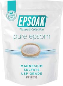 img 4 attached to 🛀 Премиум Epsoak Epsom Salt - 5 фунтов | Магний сульфат высокого качества USP