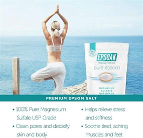 img 2 attached to 🛀 Premium Epsoak Epsom Salt - 5 lbs. | High-Quality Magnesium Sulfate USP