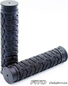 img 2 attached to Fito Rubber Handlebar Grips Mountain Sports & Fitness