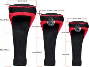 img 1 attached to Covers Driver Fairway Headcovers Interchangeable