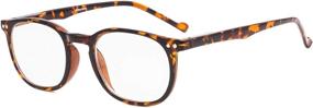 img 1 attached to 👓 Enhance Your Style and Vision with BFOCO Retro Reading Glasses - 5 Pairs for Women and Men, including Reading Sunglasses