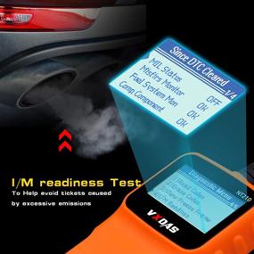 img 1 attached to 🚗 VXDAS OBD2 Сканер Автомобильный Диагностический Инструмент: Проверка Двигателя Света "Check Engine" Универсальный Считыватель Кодов OBDII для Проверки Дымообразования на Всех Автомобилях с CAN Неисправностями После 1996 года.