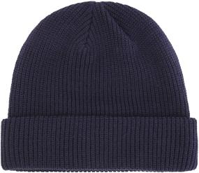 img 4 attached to 🧣 Stay Warm in Style: Connectyle Classic Men's Acrylic Knit Cuff Beanie Hat – The Perfect Winter Essential