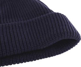 img 2 attached to 🧣 Stay Warm in Style: Connectyle Classic Men's Acrylic Knit Cuff Beanie Hat – The Perfect Winter Essential