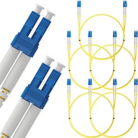 img 4 attached to Fiber Patch Cable Single Duplex Home Audio