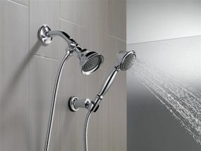 img 3 attached to 🚿 Enhance Your Shower Experience with the Delta Shower Arm Diverter for Hand Shower, Chrome