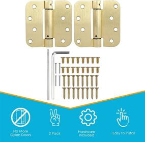 img 2 attached to 🔗 Houseables Adjustable Automatic Closing Mortise