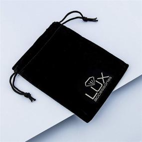 img 1 attached to 🙏Потрясающее колье LUX ACCESSORIES "Благодарные, признательные, благословенные" с позолоченным подвеской Иисуса Христа - Поднимите вашу веру и стиль.