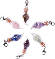 liqunsweet gemstone pendants decorations stainless logo