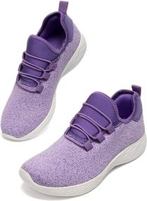 img 2 attached to Luffymomo Fashion Sneakers Lightweight Athletic Women's Shoes in Athletic