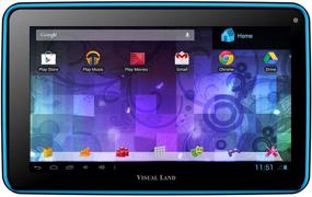 img 2 attached to 📱 Визуальный Планшет Land Prestige PRO 7D-TC - 7-дюймовый двухъядерный планшет на Android с объемом памяти 8 ГБ и чехлом, Jelly Bean 4.1, Google Play (синий)