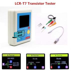 img 2 attached to LCR-T7 Transistor Tester, LCR Meter with Full Color Graphic Display TFT for Measuring Triodes, Diodes, Resistors, Capacitors, Inductors, Thyristors