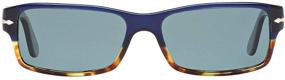 img 4 attached to 🕶 Polarized Havana Blue Persol PO2747S Sunglasses