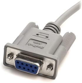 img 2 attached to StarTech Com 10ft RS232 Serial SCNM9FF Cable: Reliable Connectivity for Seamless Data Transfer