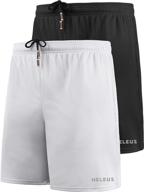 🩳 neleus men's 7-inch mesh running workout shorts | pockets included for ultimate convenience logo