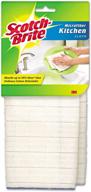 scotch brite kitchen microfiber cloth - durable cleaning solution (2 pack) logo