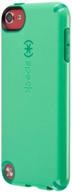 apple green/malachite green speck products candyshell - compatible with ipod touch 5th and 6th generation (71390-b827) logo