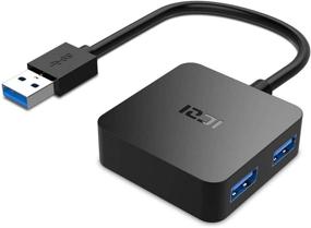 img 4 attached to 🔌 ICZI Ultra Slim USB 3.0 Hub with 4-Port Data Hub Converter Adapter for MacBook, Mac Pro/Mini, iMac, Surface Pro, XPS, Notebook PC, USB Flash Drives, Mobile HDD, and More