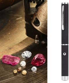 img 1 attached to 💎 Diamond Tester Jewelry Flashlight Pen: Portable Electronic Hardness Gems Testing Tool, Appraisal Diamondnite Moissanite Diamond Tester, Light Jewelry Detection Tool