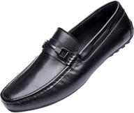 👞 cassa leeni leather driving loafer logo