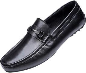 img 4 attached to 👞 Cassa Leeni Leather Driving Loafer