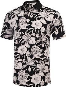 img 2 attached to 🌸 URRU Natural Flower Floral T-Shirt for Men - Clothing and Shirts