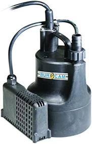 img 4 attached to 🔵 BURCAM 300506S 1/6HP Automatic Submersible Utility Pump - Black/Blue