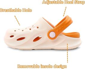 img 3 attached to Aixingyun Lightweight Non Slip Toddler Boys' Shoes - Clogs & Mules