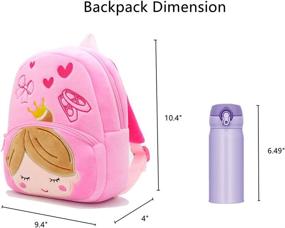 img 1 attached to 🦄 Cute and Practical Toddler Unicorn Backpack