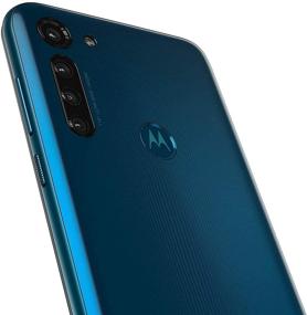 img 1 attached to Motorola Moto G8 Power XT2041-1 64GB Hybrid Dual SIM GSM Unlocked Capri Blue Smartphone - Unleash Premium Performance