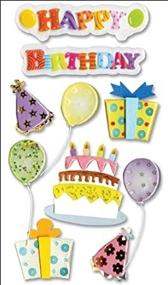 img 2 attached to Jolees Boutique Dimensional Stickers Birthday Scrapbooking & Stamping