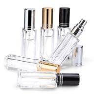 refillable perfume atomizer metallic aluminum logo